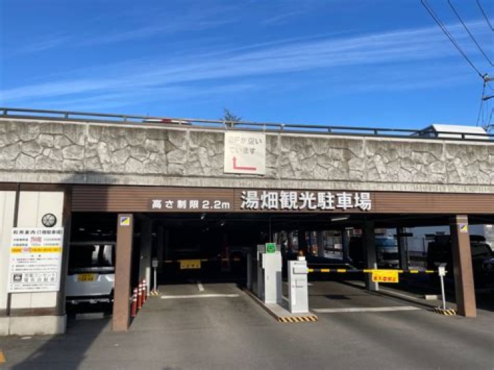 湯畑周辺の観光駐車場を検討するためのイメージ
